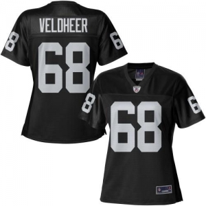 Pro Line Women's Oakland Raiders Jared Veldheer Team Color Jerse