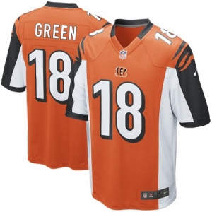 Nike A. J. Green Cincinnati Bengals Game Jersey - Orange