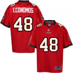 Pro Line Men's Tampa Bay Buccaneers Andrew Economos Team Color J