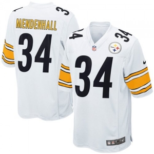 Nike Youth Pittsburgh Steelers Rashard Mendenhall White Game Jer