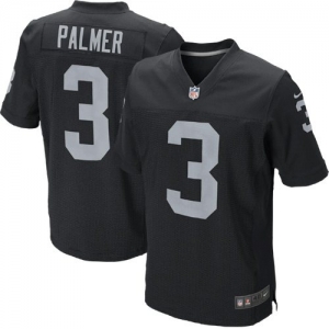 Nike Carson Palmer Oakland Raiders Elite Jersey - Black