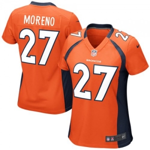 Nike Knowshon Moreno Denver Broncos Women's Game Jersey - Orange