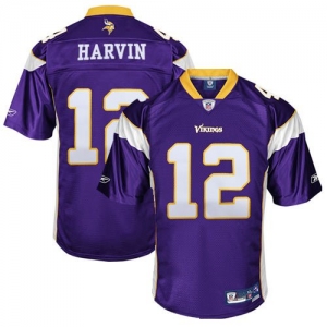 Reebok Percy Harvin Minnesota Vikings Premier Tackle Twill Jerse