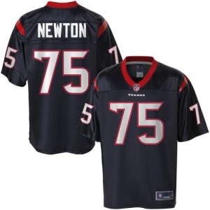 Pro Line Men's Houston Texans Derek Newton Team Color Jersey