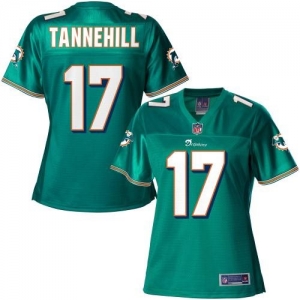 Pro Line Women's Miami Dolphins Ryan Tannehill Team Color Jersey