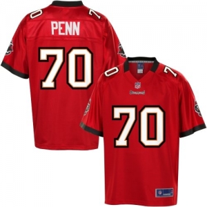 Pro Line Men's Tampa Bay Buccaneers Donald Penn Team Color Jerse