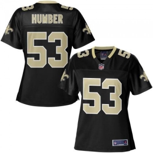 Pro Line Women's New Orleans Saints Ramon Humber Team Color Jers