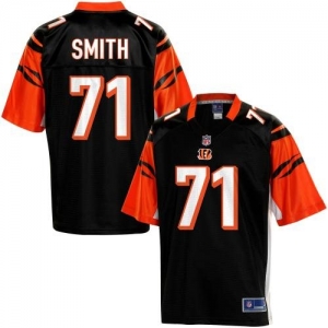 Pro Line Men's Cincinnati Bengals Andre Smith Team Color Jersey