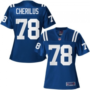 Pro Line Women's Indianapolis Colts Gosder Cherilus Team Color J