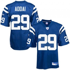 Reebok NFL Equipment Indianapolis Colts #29 Joseph Addai Royal B