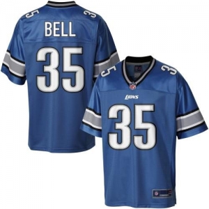 Pro Line Men's Detroit Lions Joique Bell Team Color Jersey