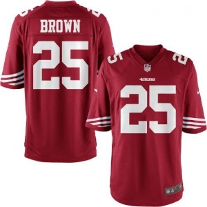 Nike Youth San Francisco 49ers Tarell Brown Team Color Game Jers