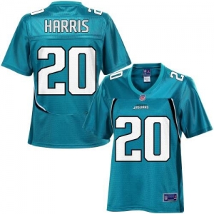 Pro Line Women's Jacksonville Jaguars Mike Harris Team Color Jer