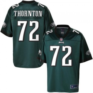 Pro Line Men's Philadelphia Eagles Cedric Thornton Team Color Je