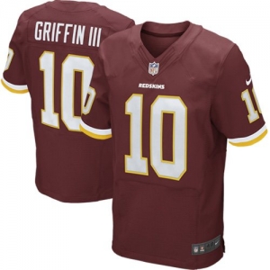 Nike Robert Griffin III Washington Redskins Elite Jersey - Burgu