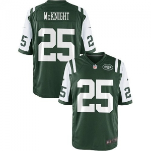 Nike Joe McKnight New York Jets Youth Game Jersey - Green