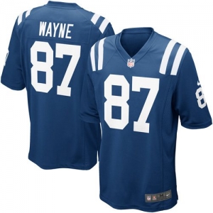 Nike Reggie Wayne Indianapolis Colts Game Jersey - Royal Blue