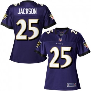 Pro Line Women's Baltimore Ravens Asa Jackson Team Color Jersey