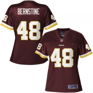 Pro Line Women's Washington Redskins Jordan Bernstine Team Color