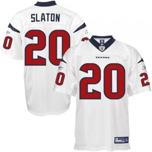 Reebok NFL Equipment Steve Slaton Houston Texans Authentic Jerse