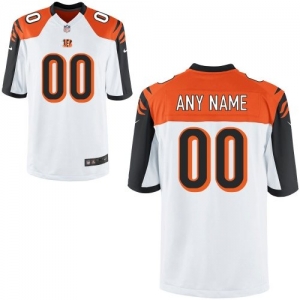 Nike Men's Cincinnati Bengals Customized White Game Jersey