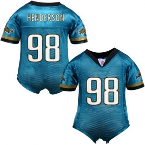 Reebok John Henderson Jacksonville Jaguars Infant Replica Creepe