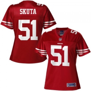 Pro Line Women's San Francisco 49ers Dan Skuta Team Color Jersey