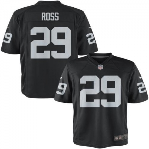 Nike Youth Oakland Raiders Brandian Ross Team Color Game Jersey