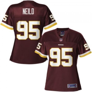 Pro Line Women's Washington Redskins Chris Neild Team Color Jers