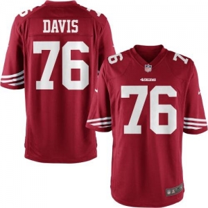 Nike Youth San Francisco 49ers Anthony Davis Team Color Game Jer