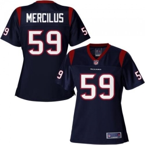 Pro Line Women's Houston Texans Whitney Mercilus Team Color Jers