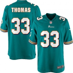 Nike Daniel Thomas Miami Dolphins Youth Game Jersey - Aqua