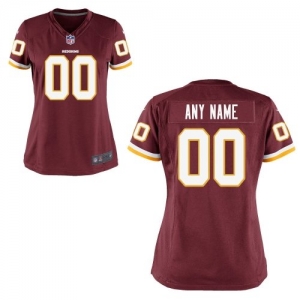 Nike Women's Washington Redskins Customized Team Color Game Jers