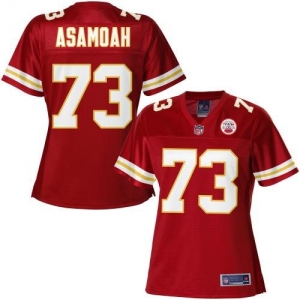 Pro Line Women's Kansas City Chiefs Jon Asamoah Team Color Jerse