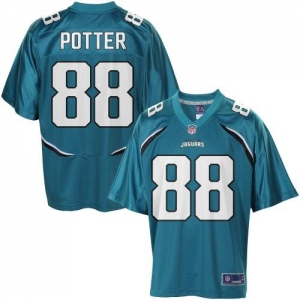 Pro Line Men's Jacksonville Jaguars Zach Potter Team Color Jerse