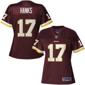 Pro Line Women's Washington Redskins Darius Hanks Team Color Jer