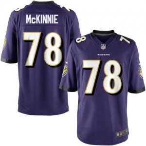 Nike Youth Baltimore Ravens Bryant McKinnie Team Color Game Jers