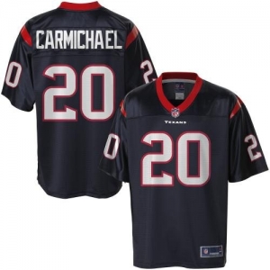 Pro Line Men's Houston Texans Roc Carmichael Team Color Jersey