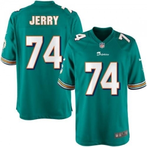 Nike Youth Miami Dolphins John Jerry Team Color Game Jersey