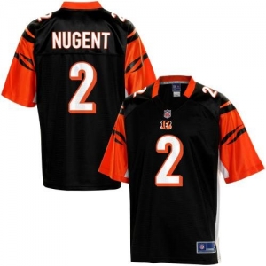 Pro Line Men's Cincinnati Bengals Mike Nugent Team Color Jersey