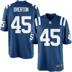 Nike Youth Indianapolis Colts Matt Overton Team Color Game Jerse