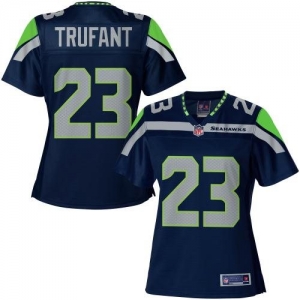 Pro Line Women's Seattle Seahawks Marcus Trufant Team Color Jers