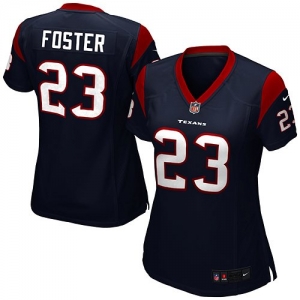 Nike Arian Foster Houston Texans Women's Game Jersey - Navy Blue