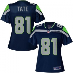 Pro Line Women's Seattle Seahawks Golden Tate Team Color Jersey