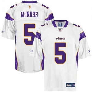 Reebok Donovan McNabb Minnesota Vikings Replica Jersey - White