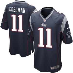 Nike Julian Edelman New England Patriots Youth Game Jersey - Nav