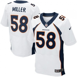 Nike Von Miller Denver Broncos Elite Jersey - White