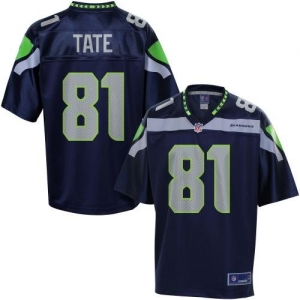 Pro Line Men's Seattle Seahawks Golden Tate Team Color Jersey