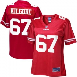 Pro Line Women's San Francisco 49ers Daniel Kilgore Team Color J