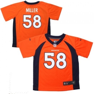 Nike Von Miller Denver Broncos Toddler Game Jersey - Orange